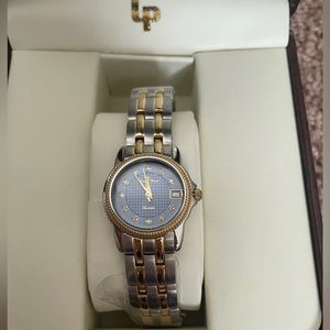NWT Lucien Piccard Women’s Quartz Two-Tone Watch